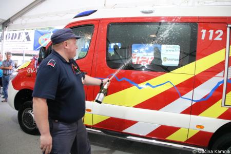 Gasilke in gasilci Prostovoljnega gasilskega društva Kamniška Bistrica bogatejši za novo vozilo in motorno črpalko (84)